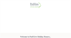 Desktop Screenshot of parkviewhouses.com.au